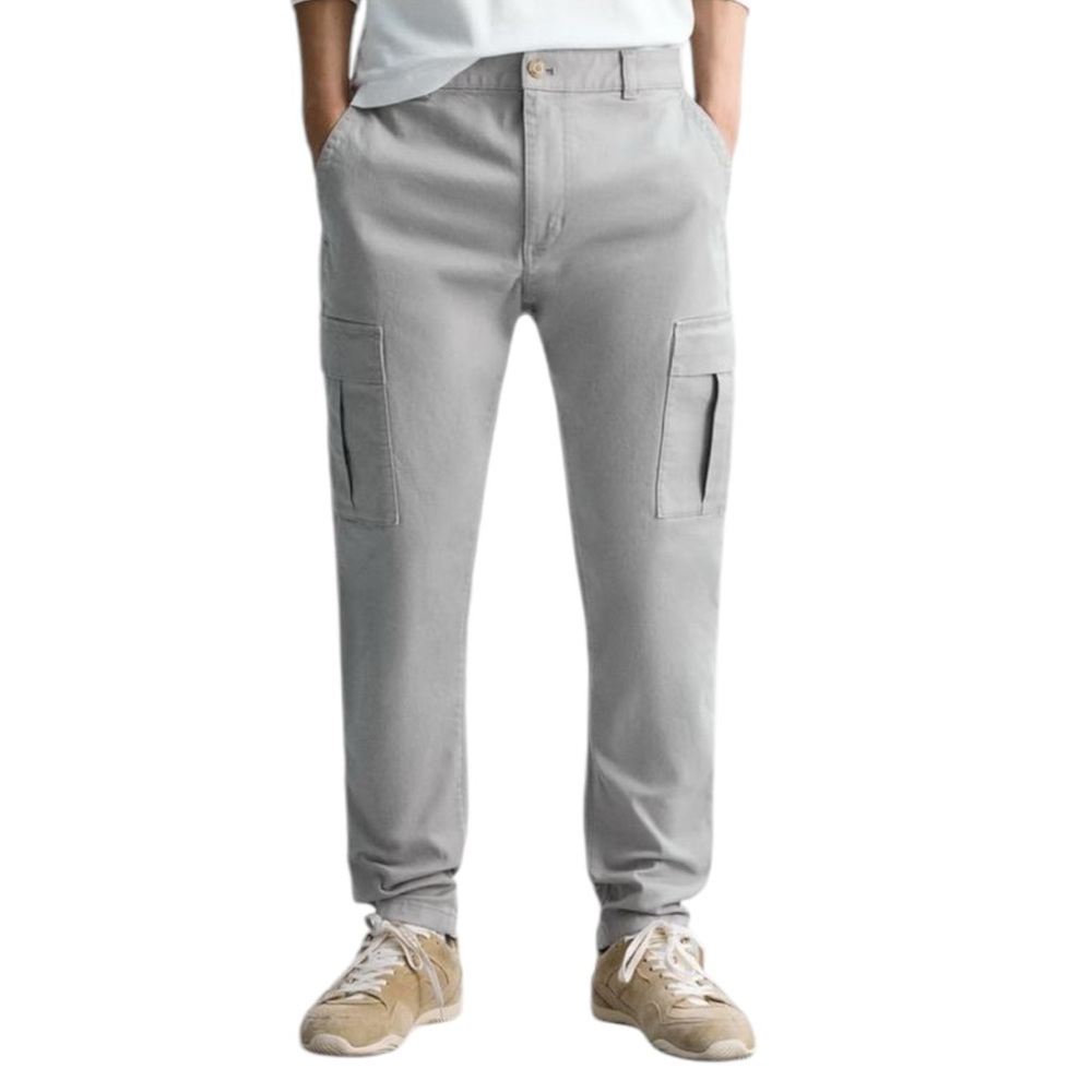 Grey Zara Cargo Pants (L)